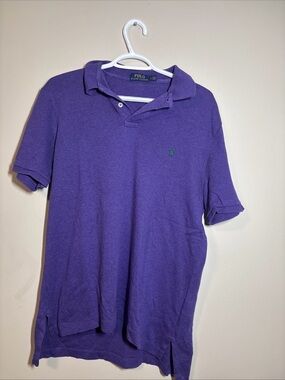 Polo by Ralph Lauren Purple Short-Sleeve Classic Polo
